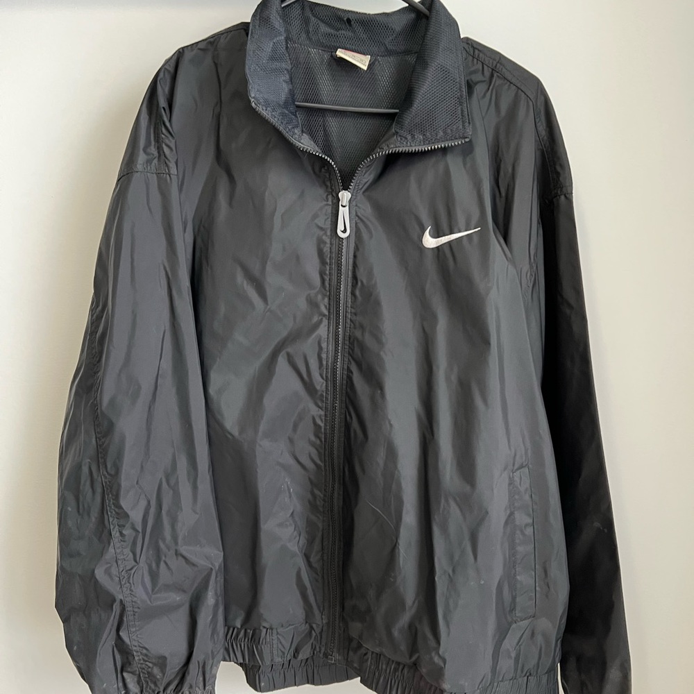 Vintage Nike windbreaker black size XL